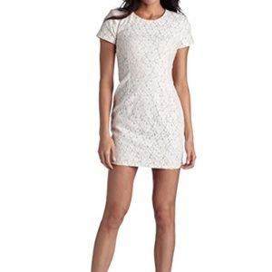 French Connection Cream Lace Dress Size 2